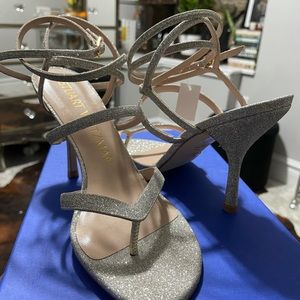 Stuart Weitzman Julina Stiletto Thong Sandal